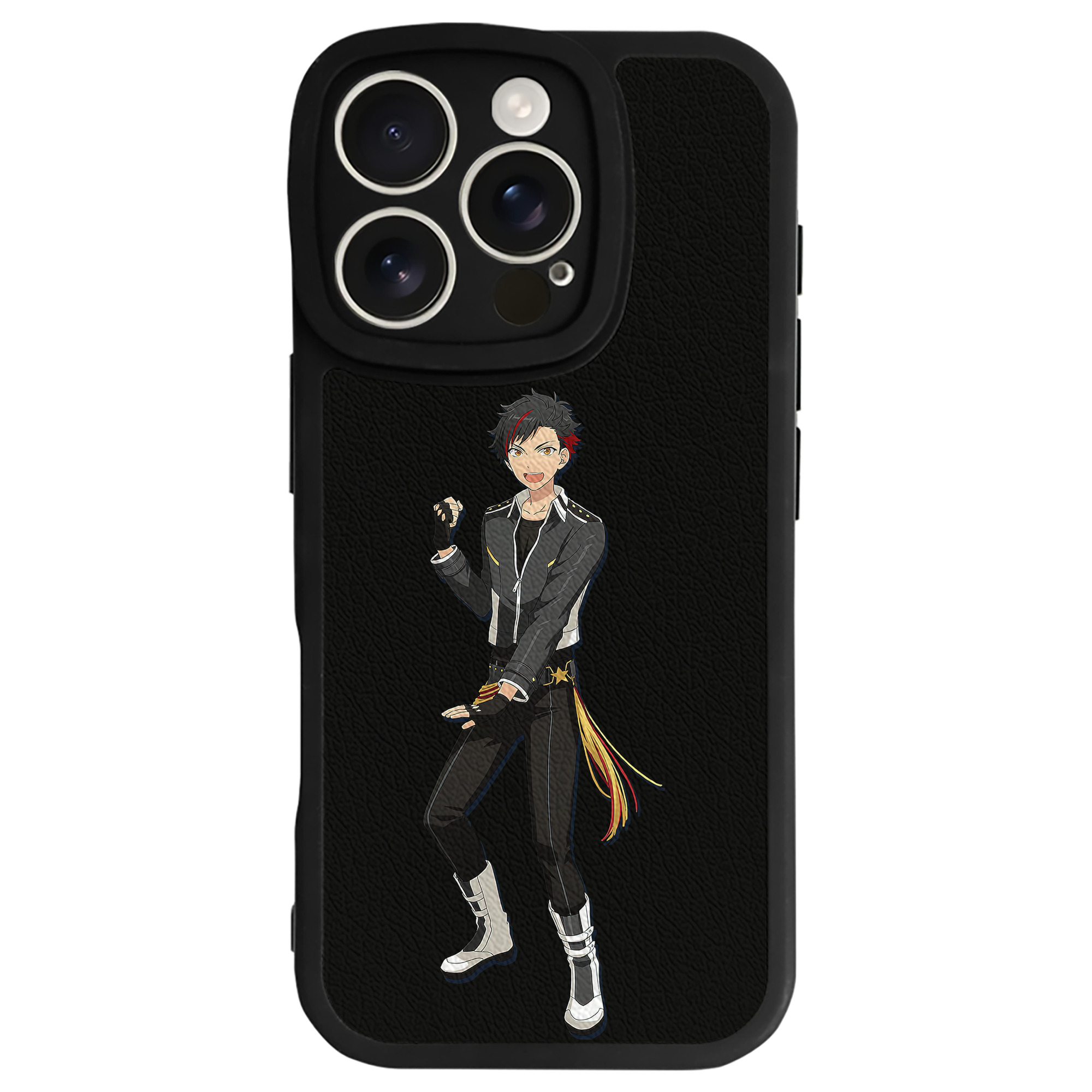 （画像用） あんさんぶるスターズ! Ensemble Stars 【iPhone 16シリーズ対応】シリコンスマホケース（レザー調） 材質：シリコン